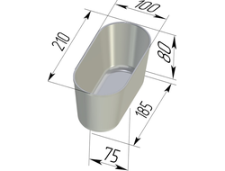 Хлебная форма Л10-2 овал