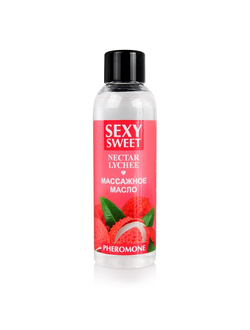 LB-16134 Массажное масло Nectar Lychee с феромонами 75 мл