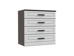 Прихожая ВЕНЕЦИЯ-1 - Секция 11 Комод 800 Венге/Белое дерево