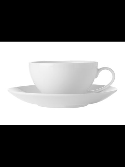 Чашка с блюдцем Белая коллекция  250 мл