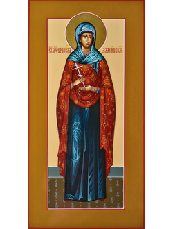 Виктория Ефесская (Эфесская), Святая мученица. Рукописная мерная икона.