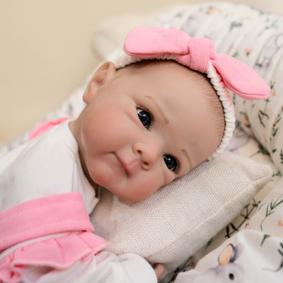 Кукла Реборн девочка Адель (силиконовая)