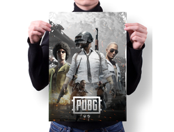 Плакат PlayerUnknown’s Battlegrounds, PUBG, ПУБГ №7