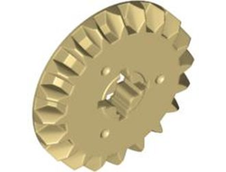 Technic, Gear 20 Tooth Bevel, Tan (32198 / 4514557 / 6031962)