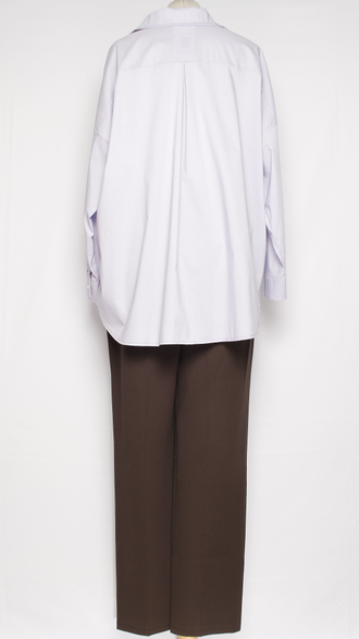 РУБАШКА "КЛАССИКА без Кармана" лаванда р.50,52,54,56,58,60