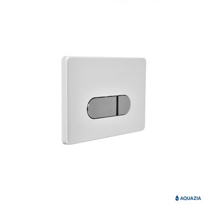 Кнопка AQUAZIA для инсталляции NOVUM D7 (Белая/Хром)