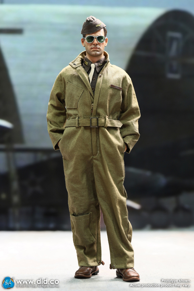 Американский пилот времен Второй Мировой  - Коллекционная ФИГУРКА 1/6 scale WWII United States Army Air Forces Pilot – Captain Rafe (A80167) - DID