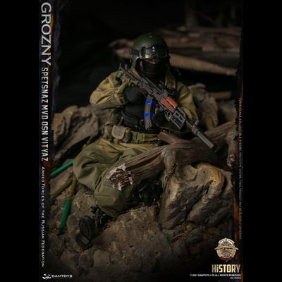 Боец спецназа "Витязь" в Грозном - КОЛЛЕКЦИОННАЯ ФИГУРКА 1/6 SPETSNAZ MVD VV OSN Vityaz GROZNY (78090) - DAMTOYS