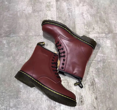 Dr Martens 1460 Serena Cherry Red С Мехом