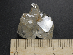 Кварц "Хёркимерский алмаз", сросток кристаллов, США (22*18*15 мм, 5,7 г) №28107