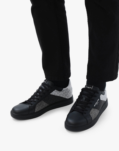 Мужские кроссовки Майкл Корс с логотипом трехцветные