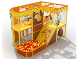 Игровой лабиринт «Пчелка» 2,7х1,8х2,45м.