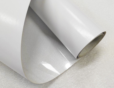 Термопленка "SEF" серия FLEXCUT GLITTER 04 WHITE, 350 мкм