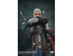 Купить онлайн коллекционную фигурку Ведьмака (Геральт из Ривии, The Witcher, Geralt of Rivia) CM002
