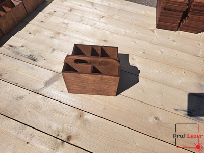 Менажница под приборы и салфетки 6 отделений