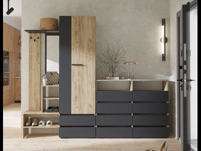 Прихожая Твист композиция 1 (Мебелони)