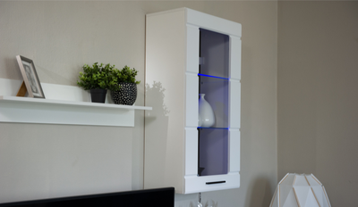 Гостиная Рио-1, белый глянец