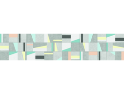 SF 56 МИКС Глянцевая стеновая панель  2800х610х6мм ALBICO