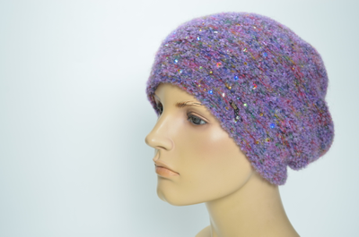 Итальянский берет со стразами Сваровски