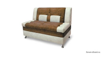 Кухонный ДИВАН "ФОРУМ-10", Коричневый/Слоновая кость