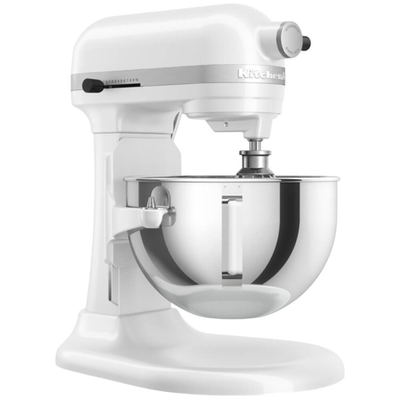 Миксер профессиональный KitchenAid, Heavy Duty, чаша 5,2 л., белый, 5KSM55SXXEWH