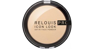 Relouis Пудра компактная Relois PRO Icon Look Satin Face Powder тон 01 9г