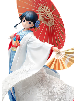 Фигурка 1/7 Рикка Такарада (Rikka Takarada Shiromuku)