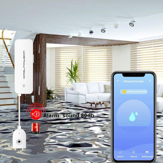 Умный датчик протечки воды (Wi-Fi, 2*AAA) Орбита OT-HOS19