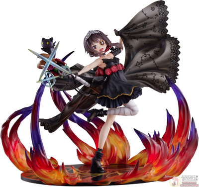 Фигурка 1/7 Мэгумин (Megumin Shikkoku no Bara Dress ver.)