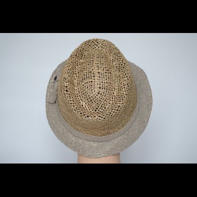 Шляпа Федора из соломки Vizio Италия 5027