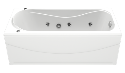 Акриловая гидромассажная ванна BAS Атланта 170х70