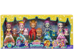 Enchantimals Набор Королевские друзья куклы с питомцами, GYN58