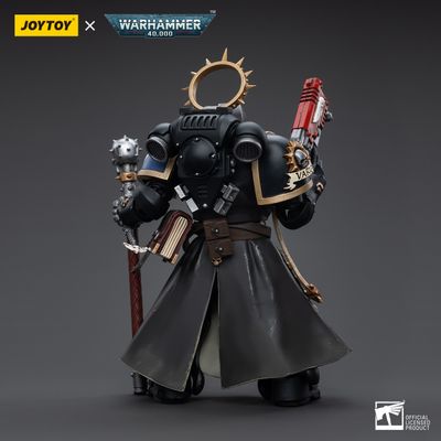 Примарис Капеллан Ультрамаринов (Warhammer 40k) - КОЛЛЕКЦИОННАЯ ФИГУРКА 1/18 Ultramarines Primaris Chaplain Brother Varus (JT5567) - JOYTOY