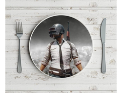 Тарелка PlayerUnknown’s Battlegrounds, PUBG, ПУБГ №4