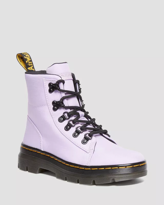 Ботинки Dr. Martens Combs Women's Nylon Lilac Cyclone