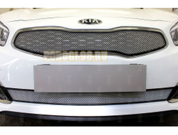 Защита радиатора KIA Ceed II 2015-2018 chrome низ