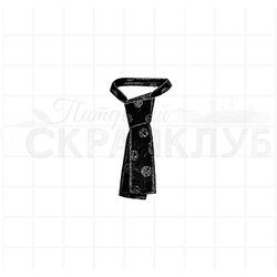 Штамп для скрапбукинга Галстук