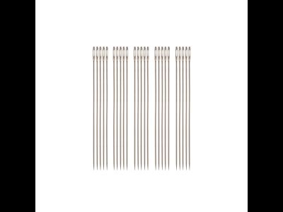 HN-30  Гамма Иглы швейные ручные бисерные  №12 / 25шт.