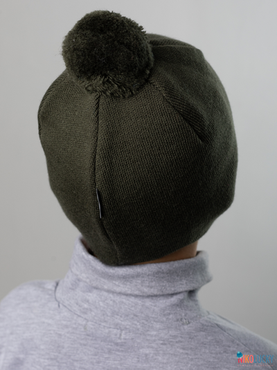 Шапка 24201-02 х/б подклад, темный хаки 52-54