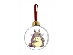 Новогодний ёлочный шар Мой сосед Тоторо, Totoro №10