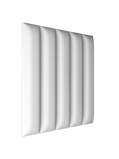 Стеновая панель Bello Deco СП19, 3D, дюрополимер, влагостойкая, под покраску, 50х50х3.5 см