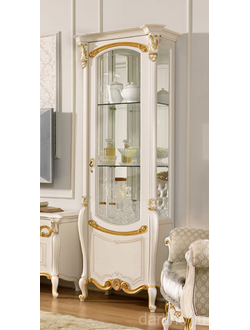 ВИТРИНА 1 ДВЕРНАЯ LA FENICE 1603 LACCATO  (L85*P57*H217) CASA+39