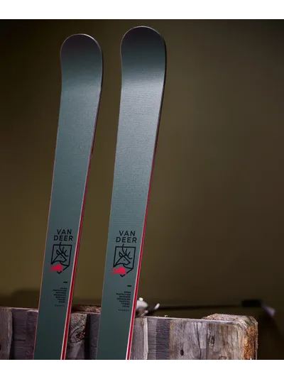 Юниорские для слалома гиганта Van Deer PRO RS Длина 183cm Радиус 25м + крепления SPX12 Сезон 23-24