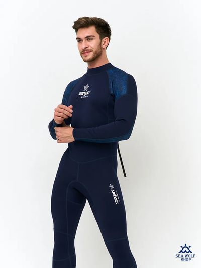 Гидрокостюм неопрен 2мм Sargan Sport 1001/BL, муж. р.M