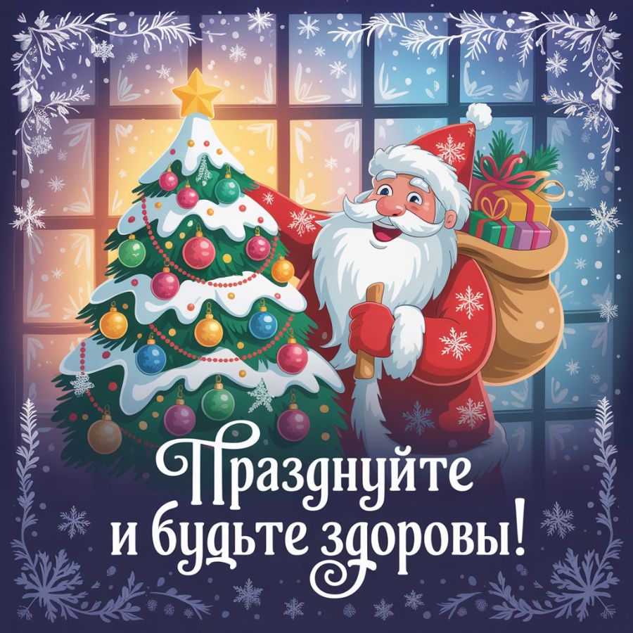 Празднуйте и будьте здоровы!