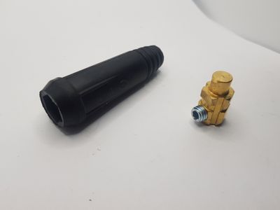 Вилка кабеледержатель для инвенторного сварочного аппарата 10 25