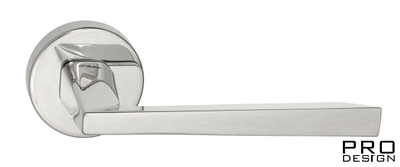 Дверная ручка на круглом основании Fratelli Cattini "UNICA" 7-CR полированный хром