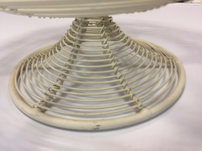 101-10/ Ваза металлическая ажурная. Д - 25 см