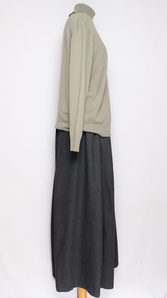 Свитер "ГЛАДКИЙ С ДЛИННЫМ РУКАВОМ " 7807 салатный, малахит, хаки, бирюзовый, морская волна р.52-56