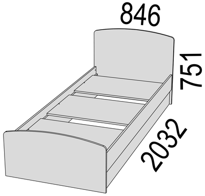 Кровать Ирина-2